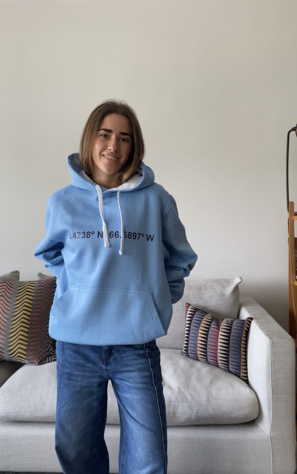 Sudadera con capucha Al Norte del Sur - Imagen 3