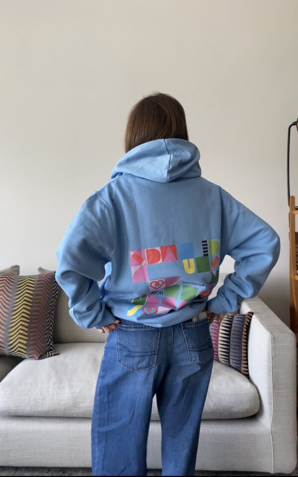 Sudadera con capucha Al Norte del Sur - Imagen 4