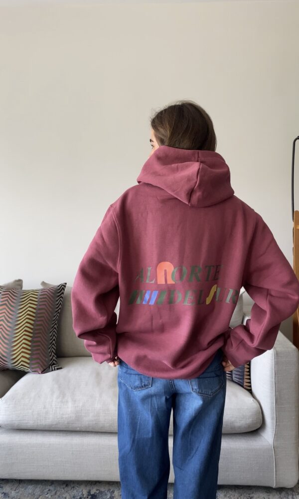 Sudadera con capucha Al Norte del Sur - Imagen 2